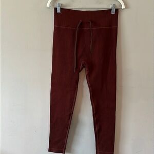 Amazon ribbed booty shaping leggings size Large NWOT